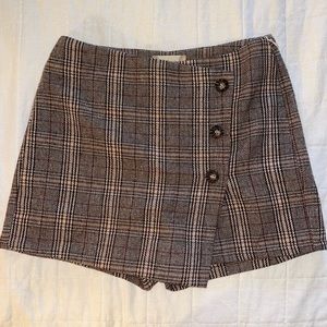 Plaid Skort!